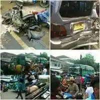 Dibajak Orang Stres, Bus Asli Tabrak Beberapa Orang Hingga Tewas