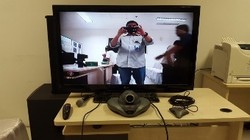 8 Televisi Baru Dipasang di Ruang Posko AirAsia di Bandara Juanda