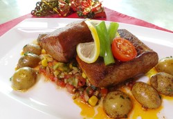 Resep Seafood: Fresh Tuna Steak Cajun Style