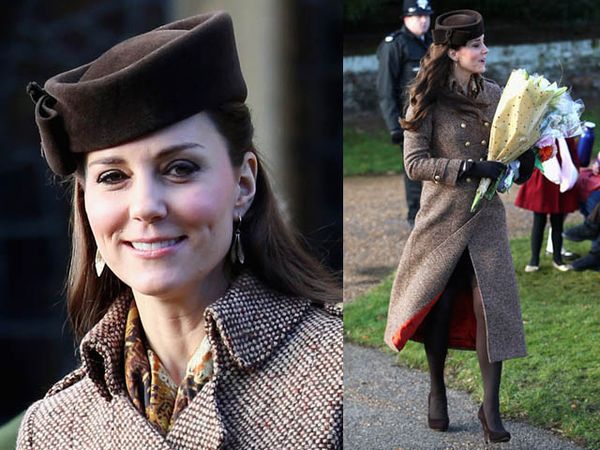 Penampilan Kate Middleton di Hari Natal