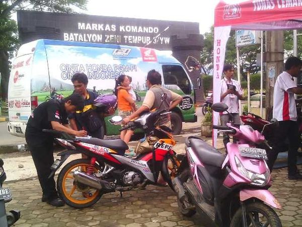Honda Servis Gratis Motor Mogok di Bandung