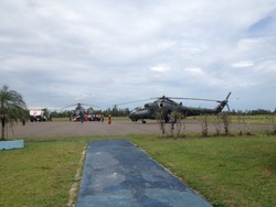 Helikopter TNI AU Angkut Jenazah AirAsia QZ8501 ke Pangkalan Bun