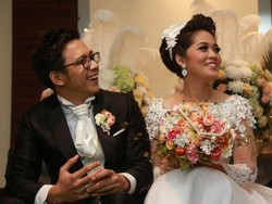 Momen-momen Unik Pernikahan Gracia Indri dan David NOAH