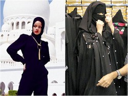 8 Seleb Hollywood Tampil Pakai Kerudung, dari Rihanna Sampai Kim Kardashian