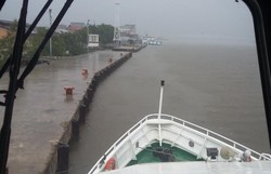 Kapal Basarnas KN-224 Siap Terjunkan Penyelam Pagi Ini, Cuaca Gerimis