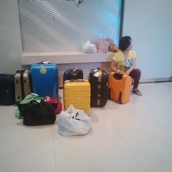 Tahun Baru, Tas Keluarga Korban QZ8501 Dikeluarkan Pihak Hotel