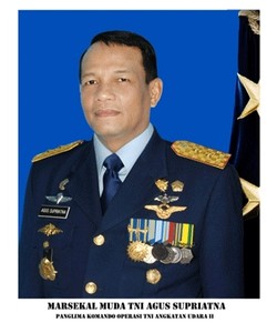 Marsdya Agus Supriatna, Mantan Pangkoopsau II yang Dipilih Jokowi Menjadi KSAU