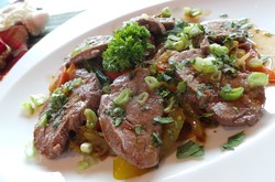 Resep Daging: Veal Lion with Chinese Vegetable