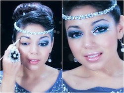 Tutorial Tampil Glamor di Pesta Tahun Baru dengan Riasan Bertabur Glitter