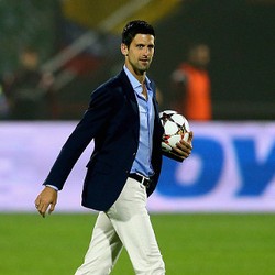 Ketika Djokovic Iseng Menimang Bola dengan Bale dan Benzema