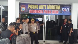 Kapolda Jatim: 95 Persen Keluarga Sudah Diambil Sampel DNA