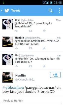 Basarnas Tegur Akun Twitter yang Jadikan Tragedi QZ8501 Bahan Candaan