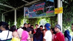 Saking Ramainya, Pengunjung Tempat Wisata ini Harus di Waiting List