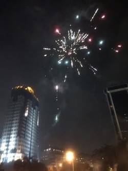 Detik-detik Tahun Baru di Panggung Utama Jakarta Night Festival