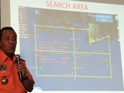 Basarnas Fokuskan Pencarian Puing dan Black Box di Zona Merah