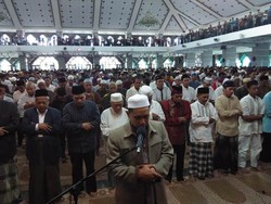 Doa untuk Korban Menggema dari Ribuan Jamaah Salat Ghaib di Makassar