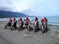 Viar Jelajah Indonesia Singgah di Danau Poso