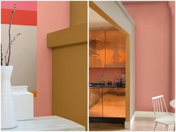 Palet Hangat Oranye dan Tembaga, Tren Warna untuk Interior di 2015