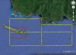 Ada di Kedalaman 30 M, Ini Titik Lokasi Penemuan Bagian Pesawat AirAsia
