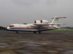 Ini Penampakan Pesawat Milik Rusia yang Bisa Mendarat di Air dan Akan Cari AirAsia