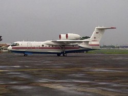 Rusia Bawa Pesawat Beriev Be-200 untuk Evakuasi Korban QZ8501