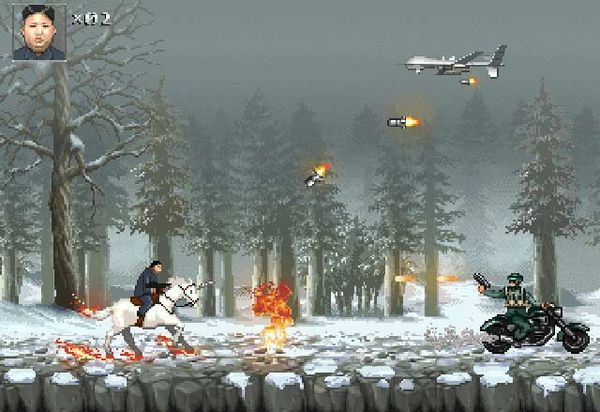 Glorious Leader!: Saat Kim Jong-Un Berperang ala Contra