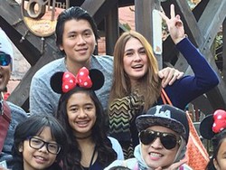 Asyiknya Luna Maya Rayakan Tahun Baru Bareng Pacar di Amerika