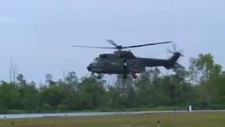 Super Puma Angkut 1 Jenazah dan Serpihan AirAsia