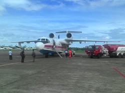 Cuaca Tidak Mendukung, Pesawat Beriev Be-200 Rusia Tetap Berangkat