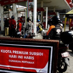 Harga BBM Naik di 2014, Realisasi Anggaran Subsidi Hanya 91%