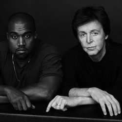 Kanye West Rekam Lagu Bareng Paul McCartney dan Rihanna