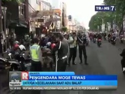 Diduga Adu Balap, Pengendara Moge Tewas Kecelakaan