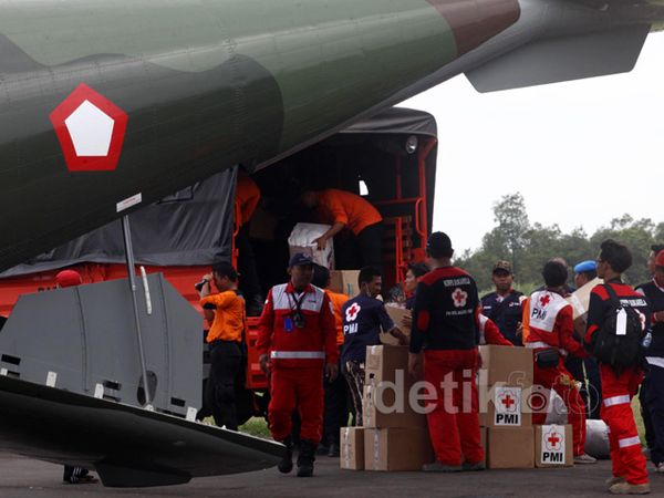 2,5 Ton Perlengkapan PMI Tiba di Pangkalan Bun