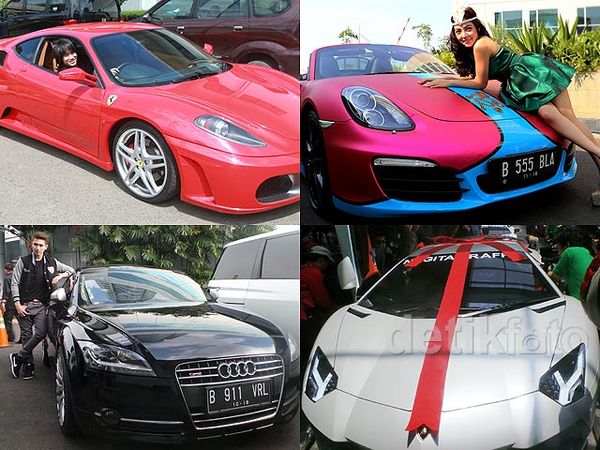 10 Mobil Mewah Artis Indonesia Sepanjang 2014
