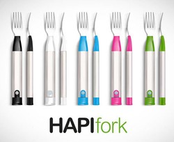 HAPIfork, Garpu Bergetar untuk Cegah Makan Berlebihan