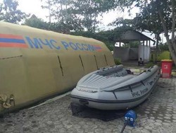 Evakuasi AirAsia QZ8501, Pasukan Rusia Dirikan Tenda Canggih di Kumai