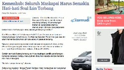 Imbas Larangan Terbang di Juanda, Trigana Air di Soekarno-Hattta Delay 10 Jam!