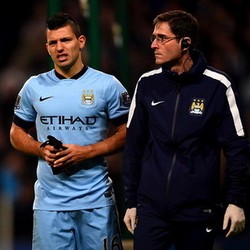 Aguero Kembali Berlatih