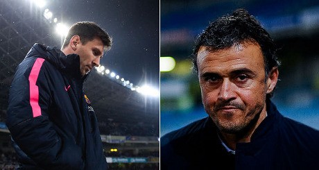 Messi dan Luis Enrique Tidak Akur?