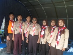 Saat Kakak Pramuka Turut Bantu Tim SAR Pesawat AirAsia di Pangkalan Bun