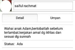 Ini Sosok Saiful Teknisi AirAsia dan Status BBM-nya yang Menyentuh