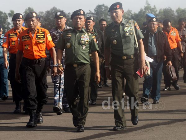 Panglima TNI Pantau Pencarian Black Box