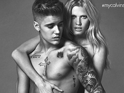 Pose Seksi dengan Justin Bieber di Iklan Underwear, Model Cantik Ini Dihujat