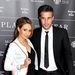 Ketika Robin van Persie dan Istri Bersantai di Chesire