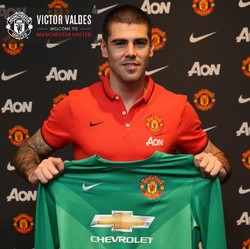 Valdes Resmi Jadi Pemain MU