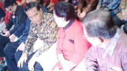 Salah Sebut Ganjar Jadi Ginandjar, Mega: Tadi Bisik-bisik dengan JK Soal Golkar