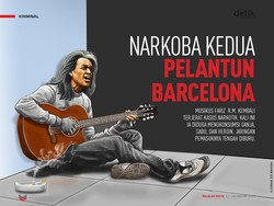 Narkoba Kedua Pelantun Barcelona