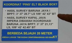 Target 17 Hari, Kapal BPPT Temukan Sinyal ULB Kotak Hitam di Hari Ke-14