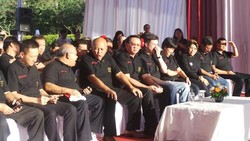 Hadiri Peresmian Patung Arjuna di Jl Merdeka Barat, Ahok Dijemur