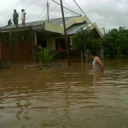 Hujan Lebat, Sejumlah Wilayah di Manado Dilanda Banjir